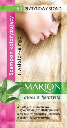 Marion Szampon koloryzujący Marion 4-8 myć 69 Platynowy Blond