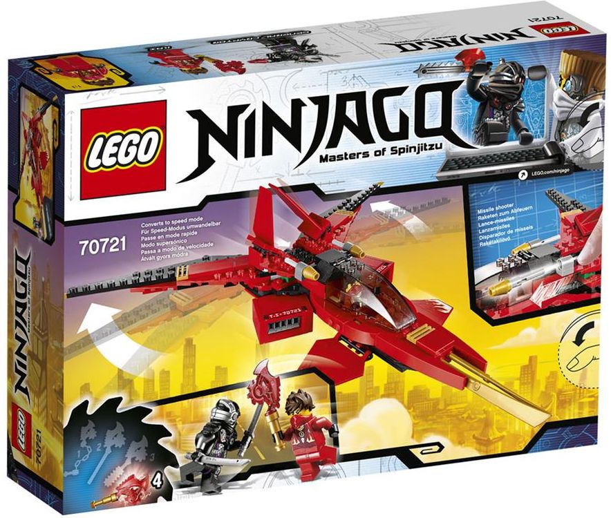 LEGO Ninjago 70721 Pojazd Bojowy Kaia - Ceny i opinie - Ceneo.pl