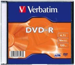 Verbatim DVD-R 4.7GB 16x Slim