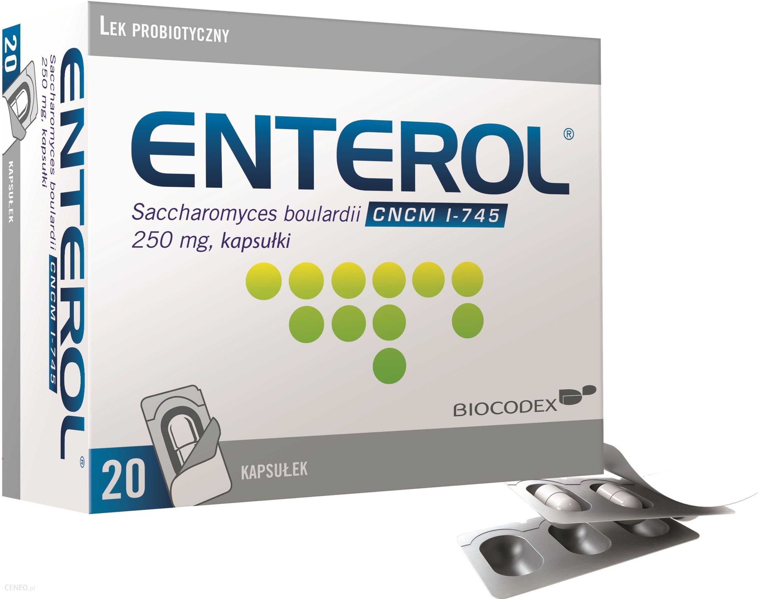 Enterol Probiotyk 250mg 20kaps.