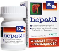 nowy Hepatil 150mg 80 tabletek