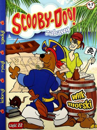 Scooby Doo zabawy 22 Wilk morski