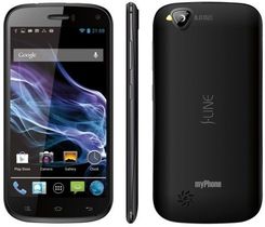 Smartfon myPhone S-Line 16GB Czarny - zdjęcie 1