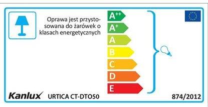 Kanlux Urtica Ct-Dto50-Ab (19550) - zdjęcie 2 Kanlux Urtica Ct-Dto50-Ab (19550)