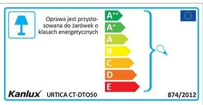 Kanlux Urtica Ct-Dto50-Ab (19550)