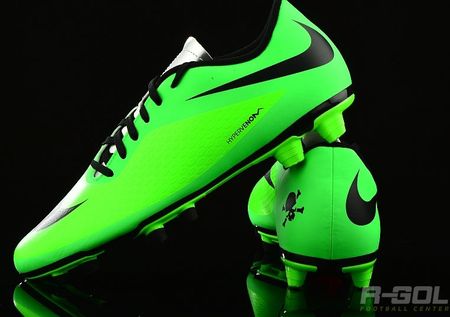 シューズ NIKE HYPERVENOM PHADE FG Nike Hypervenom Phade II FG Czarny/Pomarańczowy