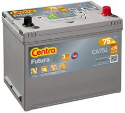 Akumulator Centra Futura 75Ah Ca754 630A - zdjęcie 1