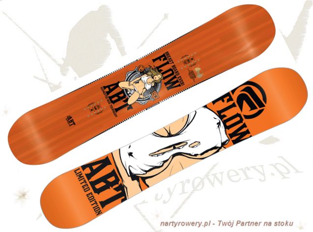 FLOW ABT Limited Edition +FLOW ビンディング ABT Snowboard Limited