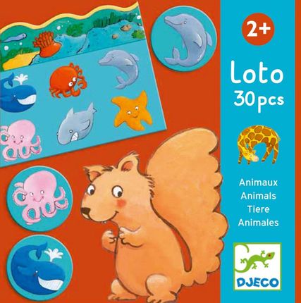 Djeco Lotto Zwierzęta i Dom Dj08120
