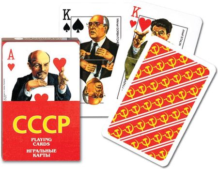 Piatnik Karty CCCP