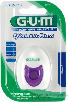 GUM Expanding pęczniejąca nić dentystyczna 30m