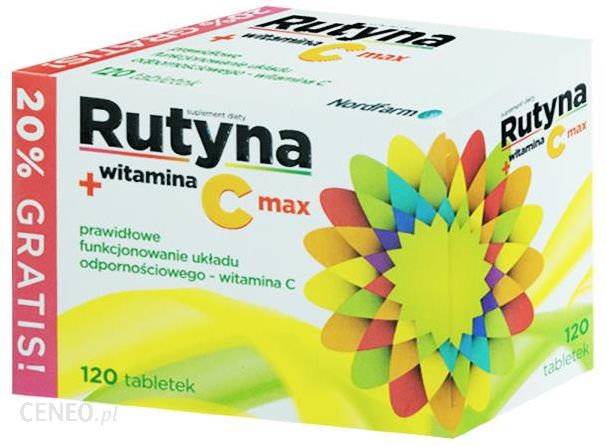 Rutyna Witamina C 120 Tabletek