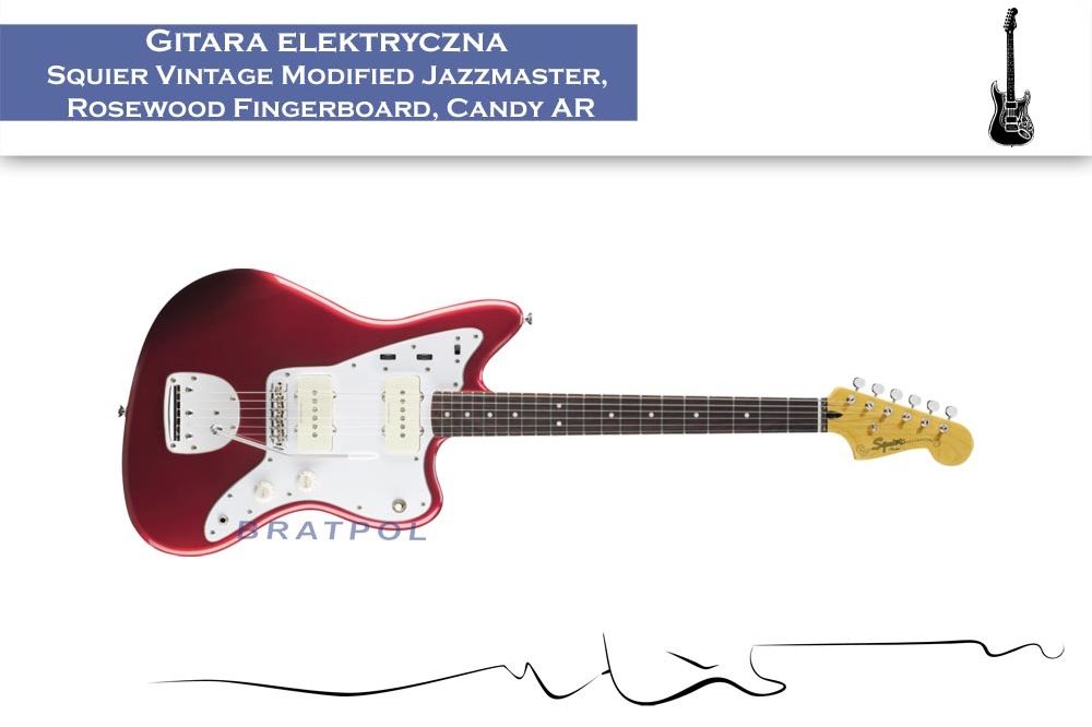 Squier Vintage Modified Jazzmaster Rosewood Fingerboard