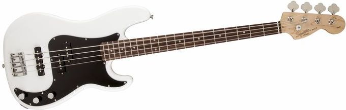 Squier Affinity Series Precision Bass PJ Rosewood Fingerboard Olympic ...