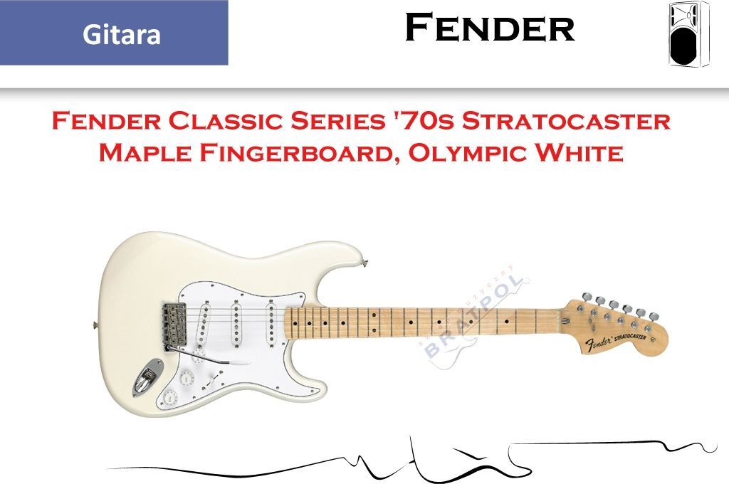 Fender Classic Series '70s Stratocaster Maple Fingerboard