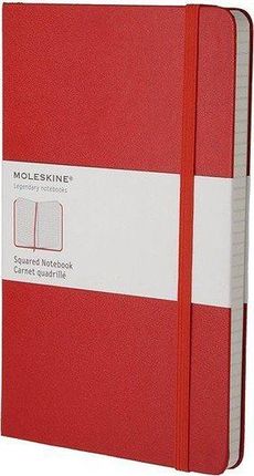 Moleskine Notes Classic L W Kratkę Czerwony