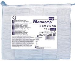 Tzmo Kompresy Z Gazy 17-nitkowej Matocomp Niejałowe 12-warstwowe 7x7cm- 500sz