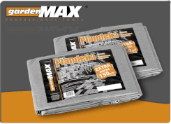 Zdjęcie Plandeka 4 x 6 m srebrna 150g/m2 - Konin