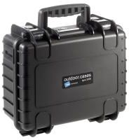 B&W International Outdoor-Case Type 3000 Walizka na sprzęt foto-video, czarna (3000/B/RPD)