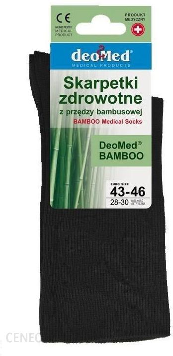 DeoMED Skarpetki zdrowotne bambusowe DEOMED BAMBOO