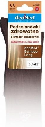 DeoMED zdrowotne podkolanówki bambusowe DEOMED BAMBOO LONG