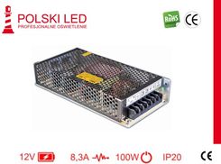 Zdjęcie Pos zasilacz modułowy 100W 12V 8,3A POS-100-12 - Bobolice