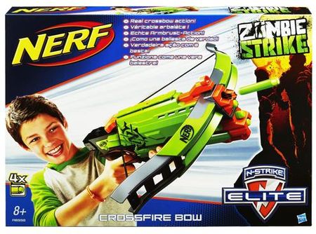 Hasbro Nerf Zombie Crossfire Bow A6558