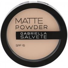 Gabriella Salvete Matte puder matujący o działaniu nawilżającym odcień 02 8 g