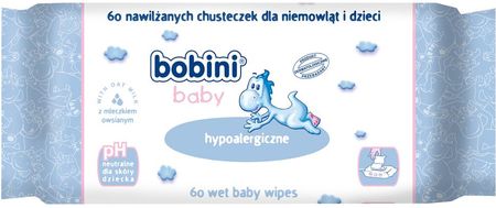 Bobini Baby Chusteczki Hypoalergiczne 60szt.