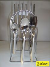 Zdjęcie Maestro sztućce na stojaku 24el MR-1529 - Pieszyce