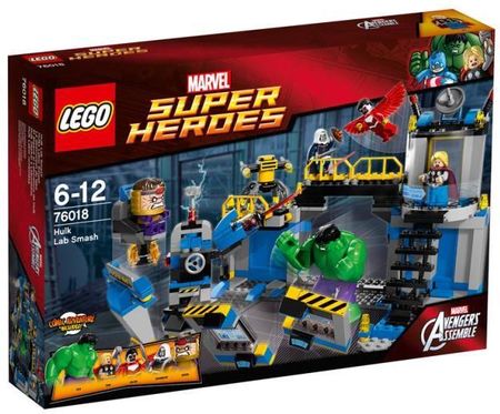 LEGO Super Heroes 76018 Zniszczenie Laboratorium Hulka