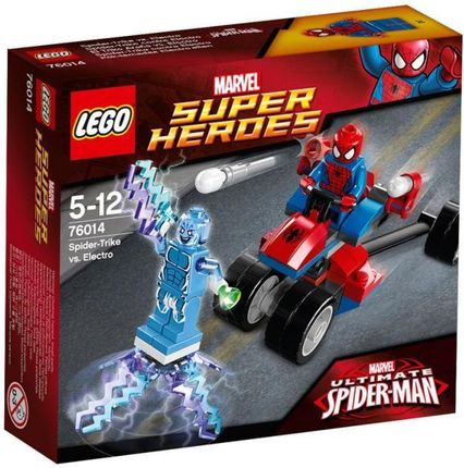 LEGO Super Heroes 76014 Trójkołowiec Pająka Kontra Electro