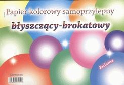 Zdjęcie Cormoran Papier Kolorowy Samoprzylepny Błyszczący-Brokatowy A4 - Bielsko-Biała
