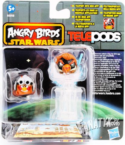 juguetes de angry birds star wars telepods