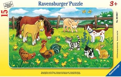Ravensburger Puzzle Zwierzęta Farmerskie Na Łące 06046