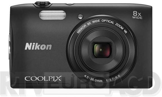 Aparat cyfrowy Nikon COOLPIX S3600 Czarny - Ceny i opinie na