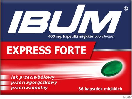 Ibum Express Forte 400 mg 36 kaps.