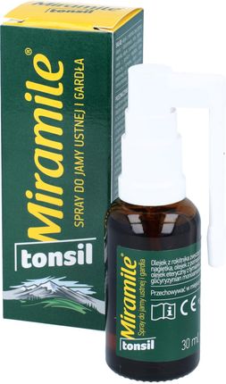 Miramile Tonsil naturalny spray na problemy z gardłem 30ml