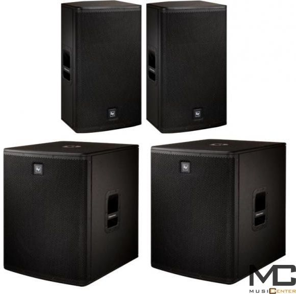 Electro-Voice ELX115 2本＋ELX118 2本計4本セット Electro-Voice 2 x ELX 115 P + 2 x ELX 118 P - Ceny i opinie - Ceneo.pl