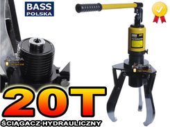 Zdjęcie ŚCIĄGACZ DO ŁOŻYSK 20T HYDRAULICZNY 400mm BASS PL - Katowice