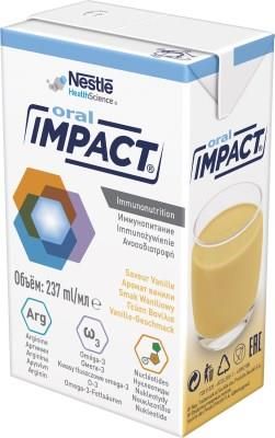 Nestle Impact Oral Preparat Odżywczy Wanilia 3x237ml