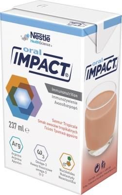 Nestle Impact Oral Preparat Odżywczy Owoce Tropikalne 3x237ml