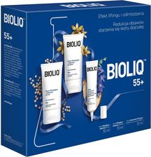 Zdjęcie Bioliq 55+ krem intensywnie liftingujący do skóry oczu, ust, szyi i dekoltu 30ml +krem na dzień 50ml + krem na noc 50ml - Grudziądz