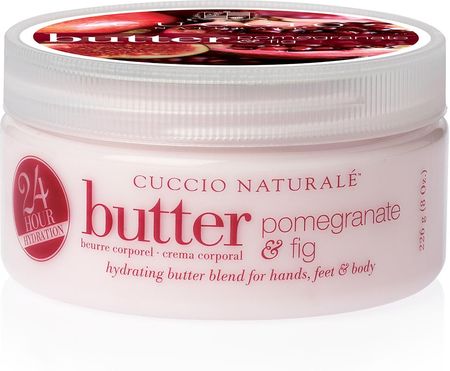 Cuccio Pomegranate & Fig Butter Masło do ciała dłoni i stóp granat i figa 240ml
