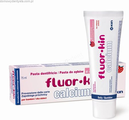 Fluor Kin Calcium Toothpaste pasta 75ml