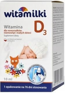 Witamilki witamina D3 10ml