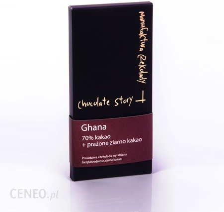 Manufaktura Czekolada Deserowa 70% Kakao Z Ghany + Prażone Kakao 50G