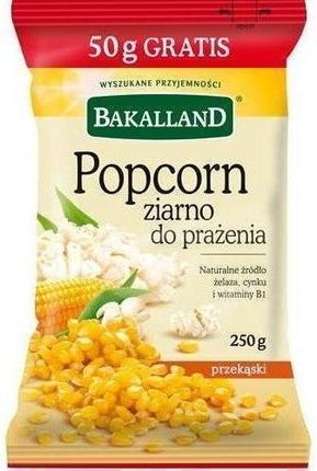 BAKALLAND Popcorn 250 g
