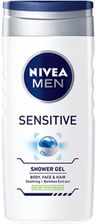 Zdjęcie Nivea Sensitive żel pod prysznic do twarzy, ciała i włosów 250ml - Andrychów