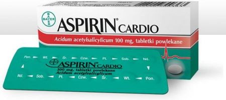 Aspirin Cardio 0,1g 30 tabletek